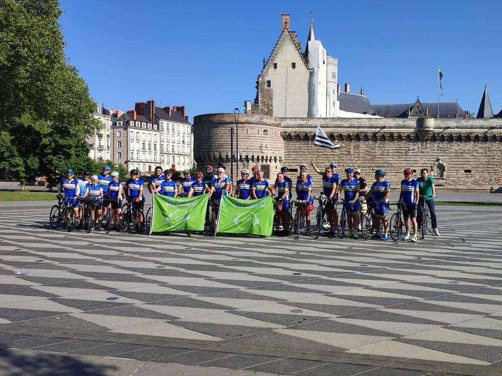 Du vélo aux Jeux de Bretagne, à Nantes