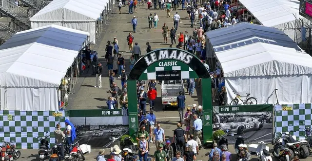 photo  l’évènement le mans classic se déroulera du 29 juin au 2 juillet 2023.  &copy;  le maine libre - yvon loué 
