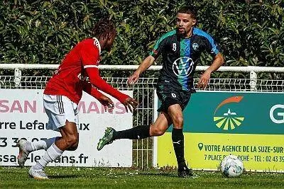 photo  samuel nzoimbengene espère franchir la barre des 10 buts la saison prochaine.  &copy;  archives le maine libre 