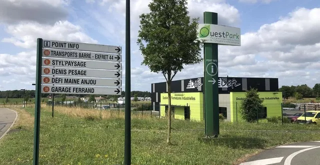 photo  la zone dédiée aux petites et moyennes entreprises se complète avec l’arrivée prochaine de bourdeau père et fils dans le prolongement de défi anjou maine.  &copy;  ouest-france 