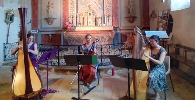 photo  le trio calliopé à l’église notre-dame-des-champs.  &copy;  ouest-france 