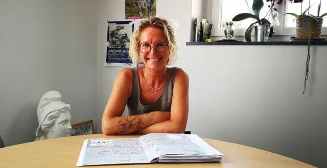 photo  anita paillot, maire de damigny  &copy;  ouest-france 