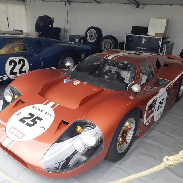 photo une des ford gt40 mark iv.  ©  guillaume nédélec