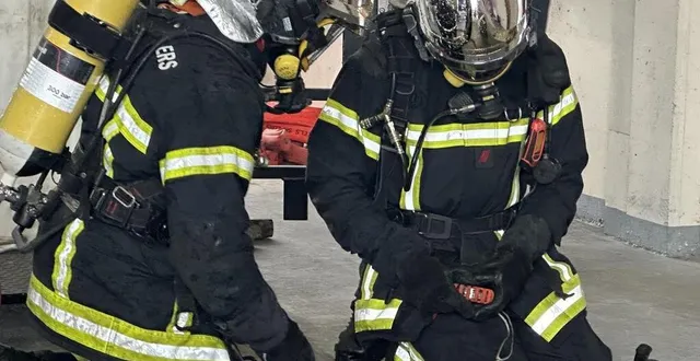 photo  les pompiers sarthois sont intervenus pour un feu d’habitation à mézières-sur-ponthouin (sarthe) où une femme de 45 ans a été découverte morte (photo d’illustration).  &copy;  archives ouest-france 