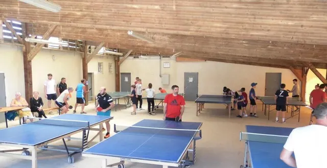 photo  tous les ans, les passionnés de tennis de table se retrouvent pour le traditionnel tournoi.  &copy;  ouest-france 