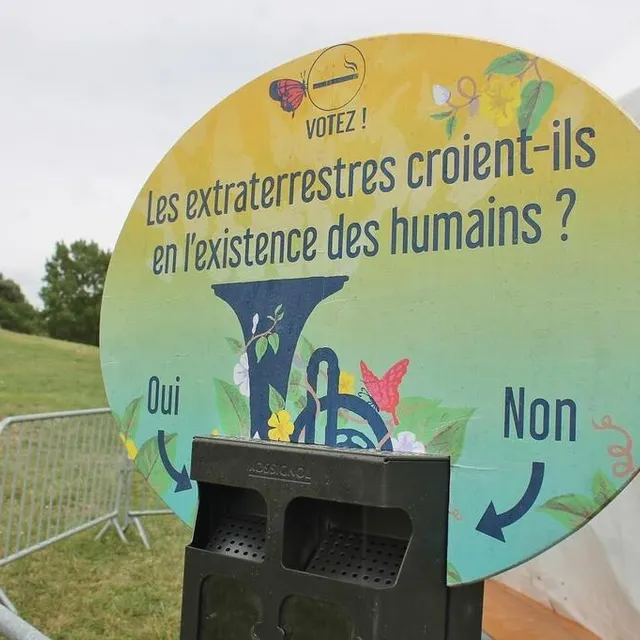 photo des bornes assez ludiques pour jeter les mégots ont été installées.  ©  ouest-france