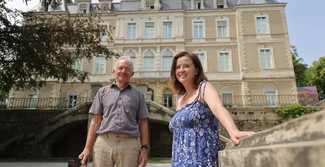 photo  diana higbee, soprano et programmatrice du festival, en compagnie d’yves rouault, président de l’association tarmac, à l’endroit où se dérouleront les concerts au parc de tessé. un lieu qui peut accueillir cinq cents personnes et où l’on pourra même danser…  &copy;  ouest-france 