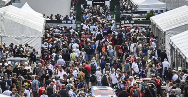 photo  la onzième édition de le mans classic a battu un record d’affluence avec plus de 235 000 spectateurs entre le jeudi 29 juin 2023 et le dimanche 2 juillet.  &copy;  le maine libre – denis lambert 