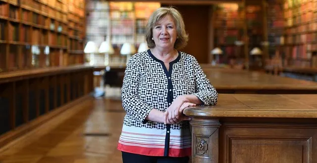 photo  paris, le 21 juin 2023. catherine deroche est ravie de ses trois années passées à la tête de la commission des affaires sociales. « on est sur des sujets qui touchent au quotidien des gens ».  &copy;  co – josselin clair 