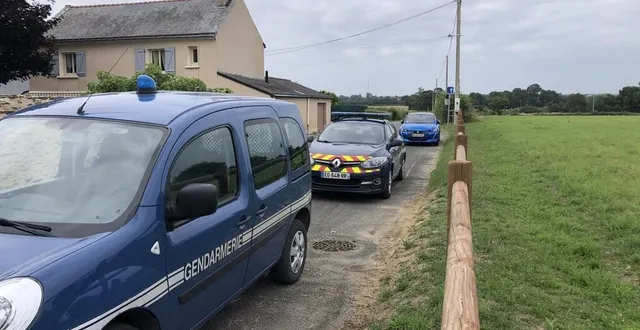 photo  les gendarmes ont été dépêchés, dimanche 2 juillet, à cantenay-épinard, dans le maine-et-loire après la découverte d’un véhicule brûlé. celui-ci appartient à un homme découvert mort à son domicile samedi, à chailland, en la mayenne.  &copy;  ouest-france 