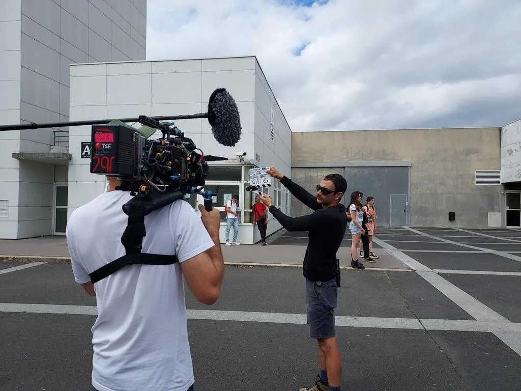 Le réalisateur Antoine Chevrollier tourne son premier film à Saumur