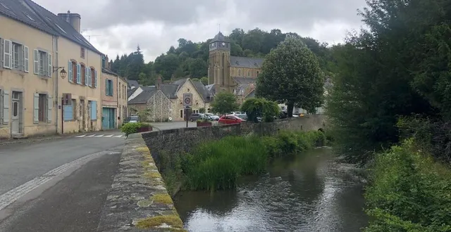 photo  à chailland, mardi 4 juillet 2023, les habitants restaient encore stressés après le drame survenu dans la petite cité de caractère.  &copy;  ouest-france 