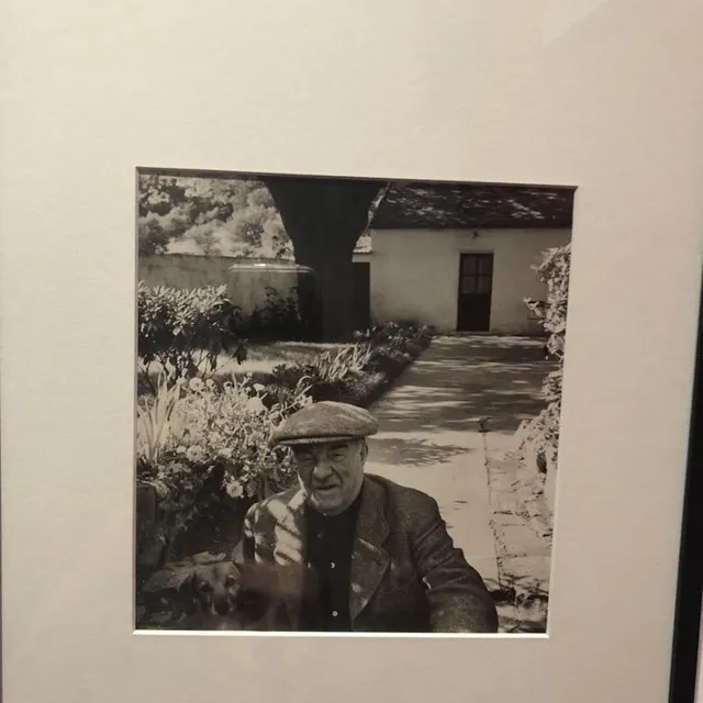 photo fernand léger grimaçant, à sa résidence du gros-tilleul, à gif-sur-yvette (essonne).  ©  ouest-france