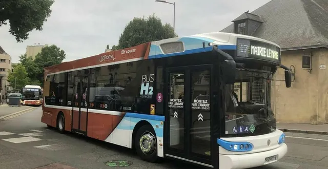photo  les futurs bus à hydrogène seront réservés aux chronolignes.  &copy;  archives le maine libre 