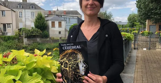 photo  émilie jouvin, journaliste aux nouvelles-l’echo et autrice de polars.  &copy;  le maine libre 