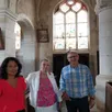 photo la municipalité est partenaire de l’association vitraux-fialeix pour découvrir les vitraux de l’église communale.