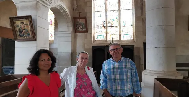 photo  la municipalité est partenaire de l’association vitraux-fialeix pour découvrir les vitraux de l’église communale.  &copy;  ouest-france 