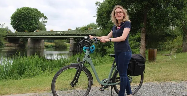photo  pour margaux seillé, de l’office de tourisme de la vallée du loir, le parcours entre loir et châteaux est parfaitement adapté aux familles. il passe notamment par luché-pringé, entre la flèche et le lude.  &copy;  ouest-france 