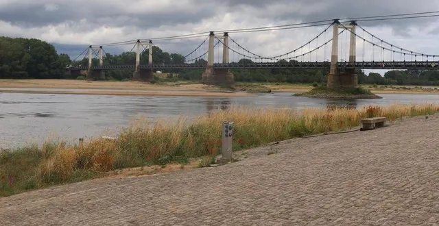 photo  montjean-sur-loire, mardi 4 juillet 2023. le parcours de 4600 km à travers la france, baptisé « le chemin sauvage », passe désormais par les bords de loire, de liré à montsoreau.  &copy;  co – battiste delfino 