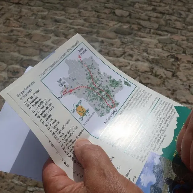 Montjean-sur-Loire, mardi 4 juillet 2023. Les zones en vert, sur l’image, représentent les secteurs les moins densément peuplés de l’hexagone. CO – Battiste DELFINO photo montjean-sur-loire, mardi 4 juillet 2023. les zones en vert, sur l’image, représentent les secteurs les moins densément peuplés de l’hexagone. © co – battiste delfino