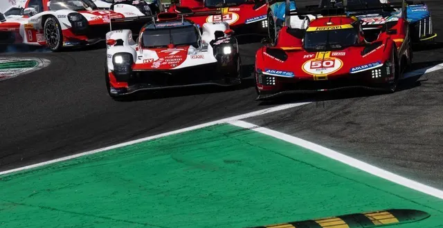 photo  la toyota n°7 a remporté les 6 heures de monza devant la ferrari n°50.  &copy;  photo : ferrari 