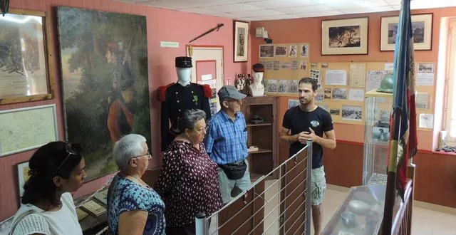 photo  une visite guidée pour se remémorer l’histoire.  &copy;  le maine libre 