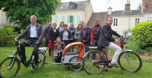 photo  découvrir la région à… vélo électrique.  &copy;  archives le maine libre 