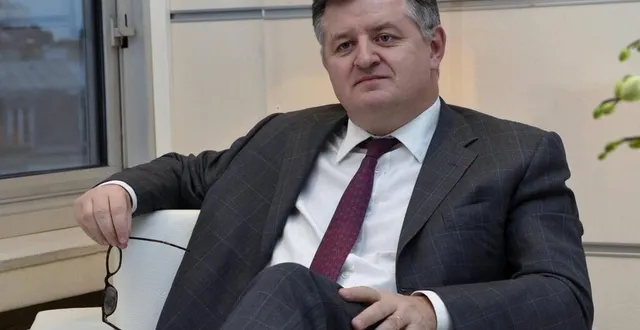 photo  augustin de romanet est président des aéroports de paris depuis 2012.  &copy;  archives 