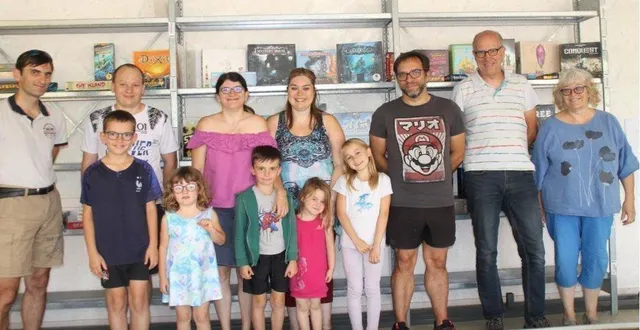 photo  l’équipe de meeples en folie vous attend.  &copy;  le maine libre 