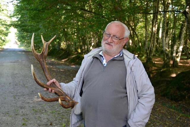 photo patrick chatelier, est le spécialiste des grands animaux de la forêt.  ©  ouest-france