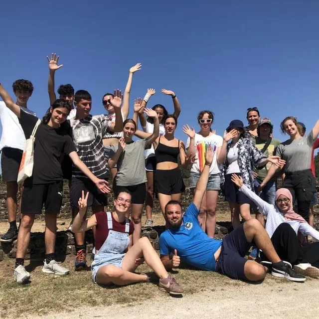 photo les jeunes internationaux sont présents à aubigné-racan jusqu’au 25 juillet 2023.  ©  photo le maine libre