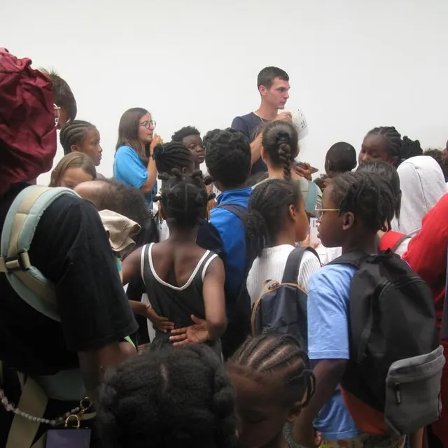 photo la remise des diplômes de bonne conduite à vélo à donner lieu à une gentille pagaille.  ©  ouest-france
