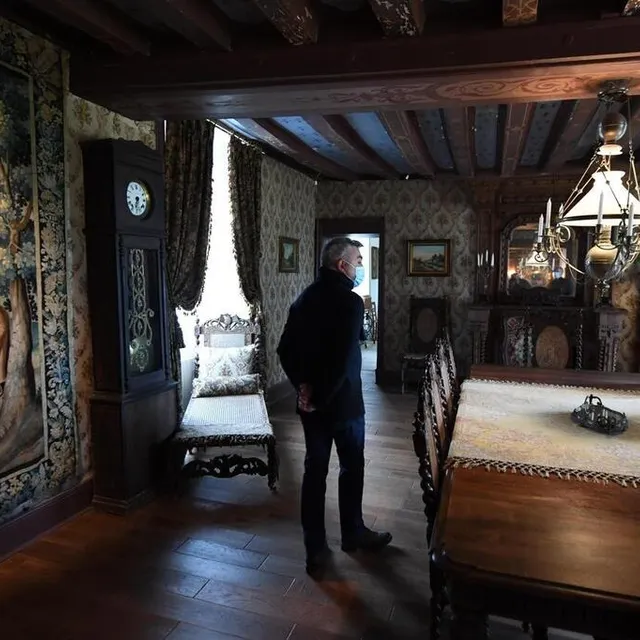 La restauration du château du Patys a été assurée par Jean-Christophe Garnier. archives CO – Laurent COMBET photo la restauration du château du patys a été assurée par jean-christophe garnier. © archives co – laurent combet