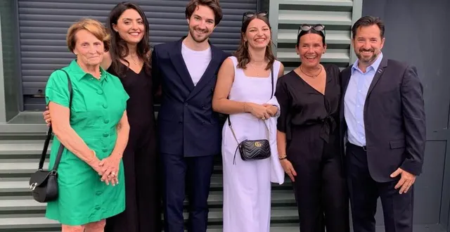 photo  la famille royer a célébré, vendredi soir, les 75 ans de l’entreprise royer bâtiment en présence de trois générations.  &copy;  ouest-france 