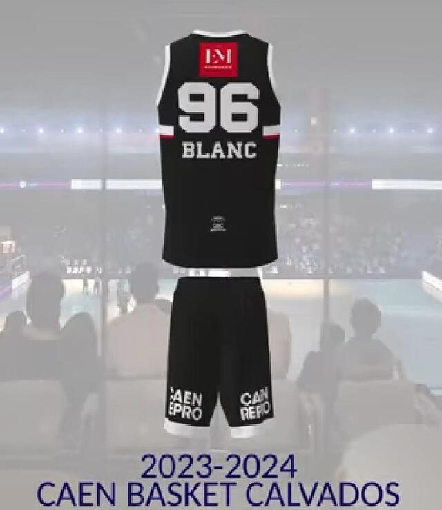 Basket. N1M : le Caen BC dévoile ses nouveaux maillots pour la saison