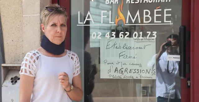 photo  stéphanie chopin a décidé de fermer son restaurant après une agression physique.  &copy;  ouest-france 