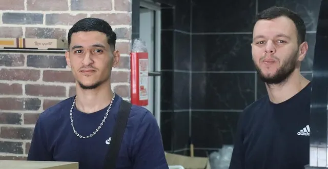 photo  hassem rebba (à gauche) est le gérant du brooklyn street food, avec son ami alaa ghediri.  &copy;  ouest-france 