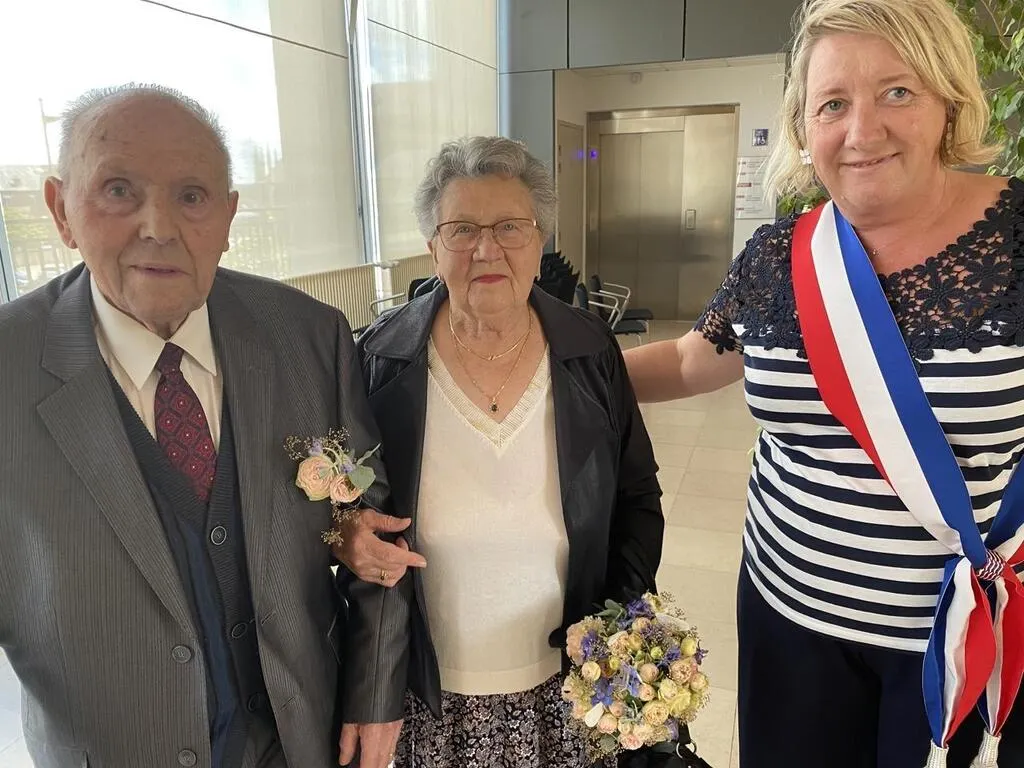 À SaintHilaireduHarcouët, Lucie et Gustave Fillatre ont fêté leurs