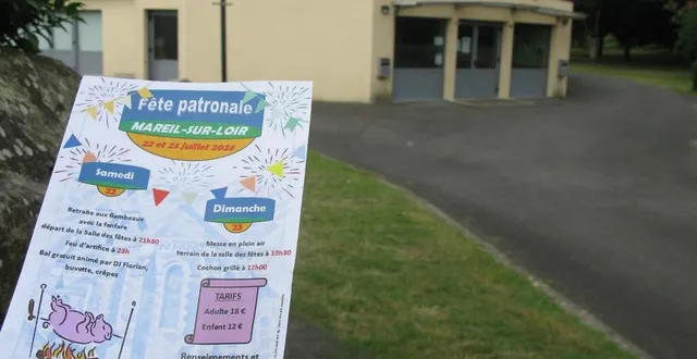 photo  la fête patronale de mareil-sur-loir se déroulera à la salle des fêtes. dans le programme, l’ajout de la messe en plein air ne fait pas l’unanimité.  &copy;  ouest-france 