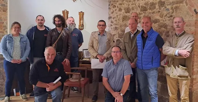 photo  la dernière réunion dans les salles de chasse du château a permis de peaufiner les détails du programme  &copy;  . ouest-france 