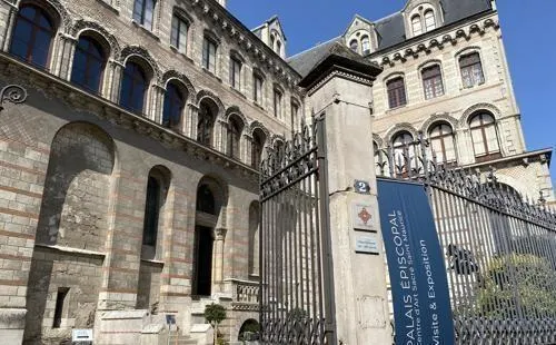 photo  encore méconnu des angevins, le palais épiscopal d’angers ouvre ses portes tout l’été, du 18 juillet au 31 août 2023.  &copy;  archives ouest-france 