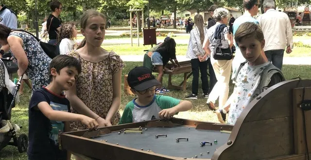 photo  tous les jeux sont conçus à partir de meubles récupérés.  &copy;  ouest-france 