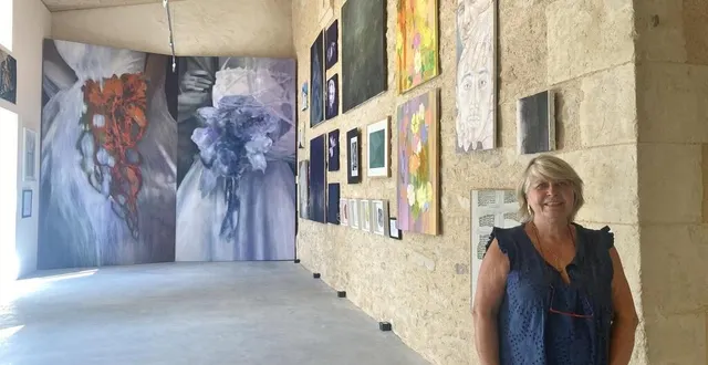 photo  hermine de groeve est galeriste d’art contemporain depuis 51 ans.  &copy;  co – mathilde debarre 