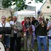 photo la fanfare de mareil-sur-loir (sarthe) a rythmé la fête patronale, dimanche 23 juillet 2023.