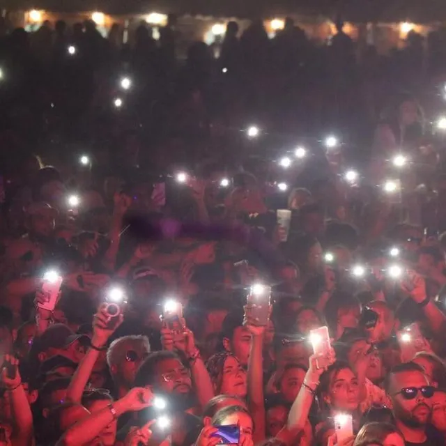 photo une mer de lumières a illuminé la nuit lors du festival à tout bout d’champ.  ©  ouest-france