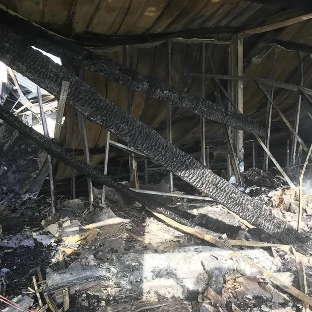 photo la production de la fabrique située à la flèche a brûlé dans la nuit de ces dimanche 23 à lundi 24 juillet 2023.  ©  le maine libre