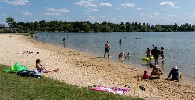 photo  bruno godreau se dit confiant pour l’affluence sur la base de loisirs cet été.  &copy;  le maine libre – xavier sarrat 