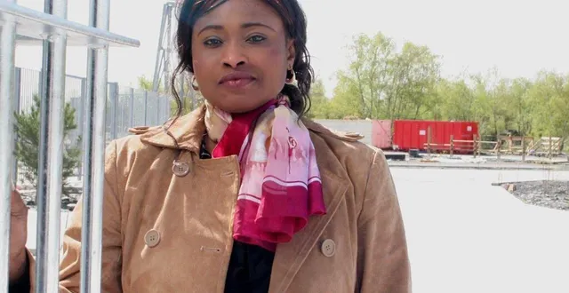 photo  sokhna fournier, directrice de l’arena loire, est aussi la directrice du festival de trélazé.  &copy;  elodie corvée 