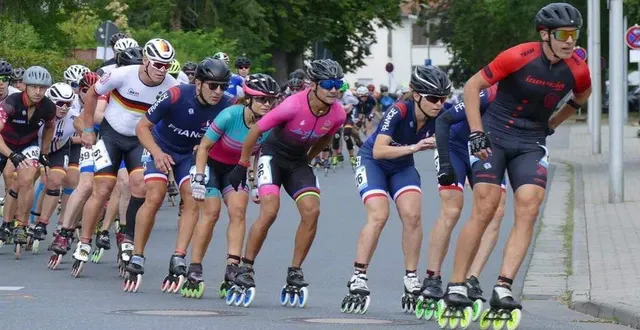 photo  la perchevaloise anne-claire maillard portait le maillot de l’équipe de france lors de cette épreuve marathon.  &copy;  dr 