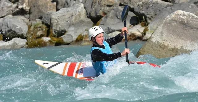photo  aubin cherré? (sur la photo) et léo daniel? (u15) sont présents sur leur premier championnat de france pour acquérir de l’expérience.  &copy;  bernie louveau 